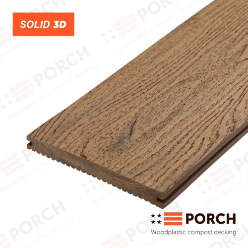 Композитна терасна дошка Porch Solid Teak