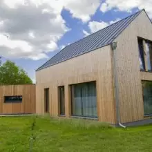 Дерев’яний фасад – будинок ближче до природи